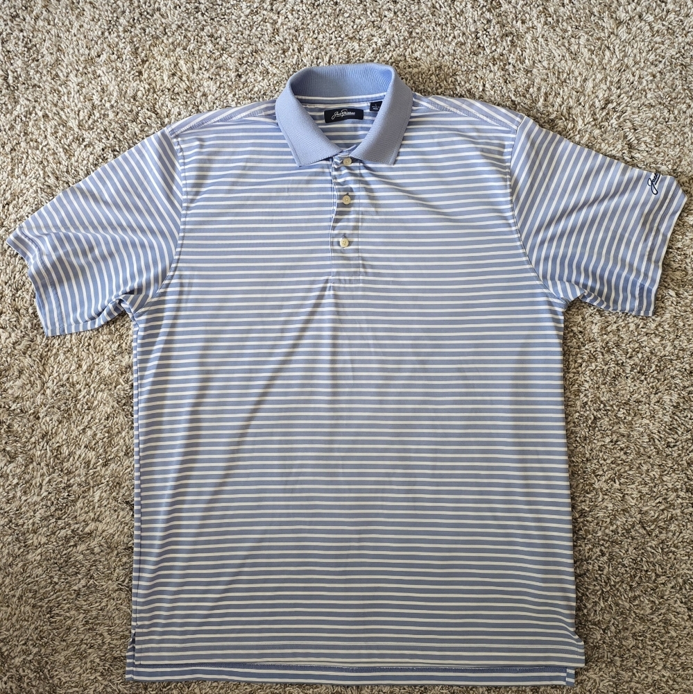 Jack Nicklaus Large Blue Golf Polo